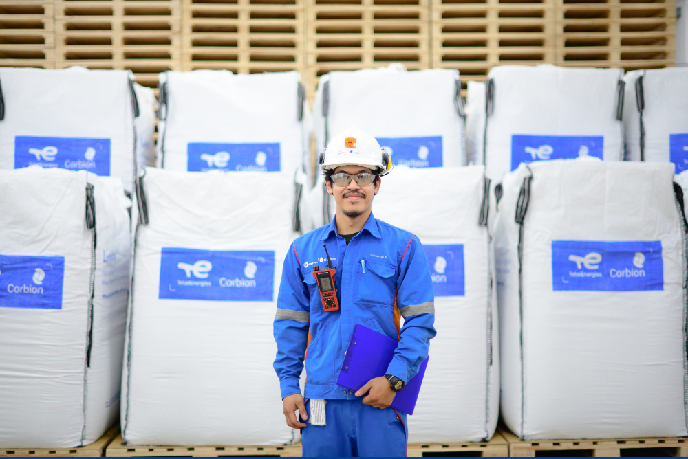 TotalEnergies Corbion warehouse employee